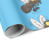 Hübscher Cartoon Geschenkpapier (Rolleneckpunkt)