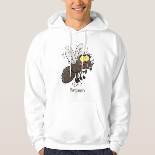 Hübscher Cartoon Hoodie (Vorderseite)