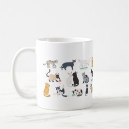 Hübscher Cartoon Kaffeetasse