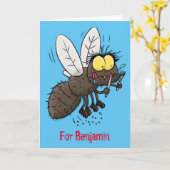 Hübscher Cartoon Karte (Gelbe Blume)