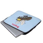 Hübscher Cartoon Laptopschutzhülle (Vorne Knopf)