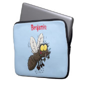 Hübscher Cartoon Laptopschutzhülle (Vorderseite Links)