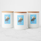 Hübscher Cartoon Lebensmitteletikett (Flaschen)