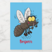 Hübscher Cartoon Lebensmitteletikett (Einzelnes Label)