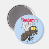 Hübscher Cartoon Magnet (Vorderseite/Rückseite)