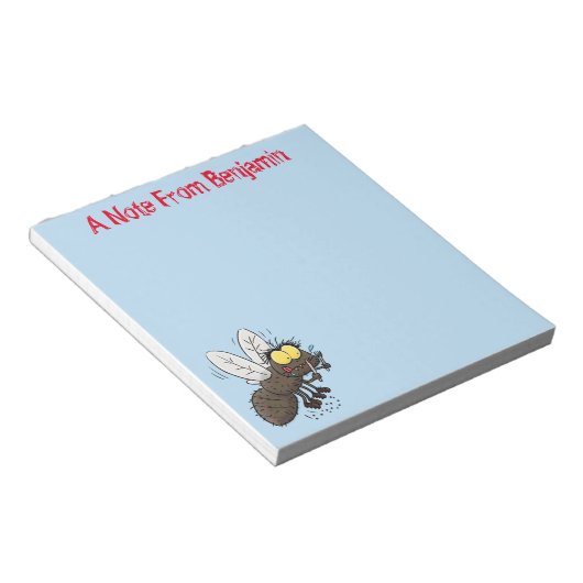 Hübscher Cartoon Notizblock (angewinkelt)