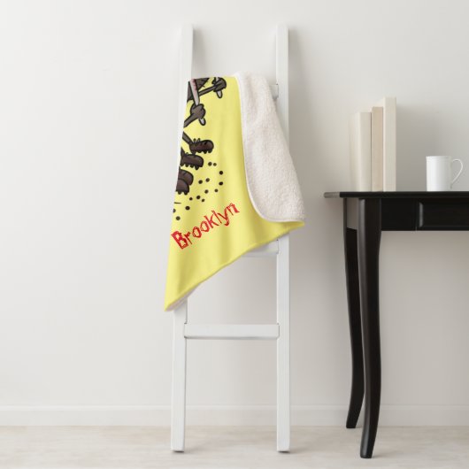 Hübscher Cartoon Sherpadecke (Beispiel)