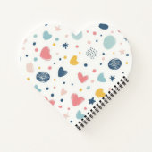 Hübscher Cartoon Sky Notizblock (Rückseite)