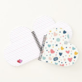 Hübscher Cartoon Sky Notizblock (Innenseite)