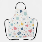 Hübscher Cartoon Sky Schürze (Vorderseite)