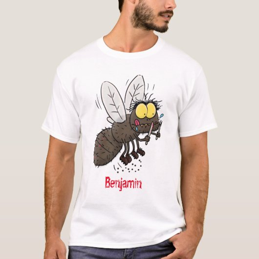 Hübscher Cartoon T-Shirt (Vorderseite)
