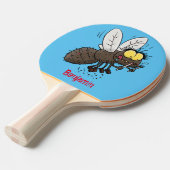 Hübscher Cartoon Tischtennis Schläger (Vorderseite)