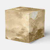 Hübscher Champagner Gold Glamour Geschenkschachtel (Rückseite)