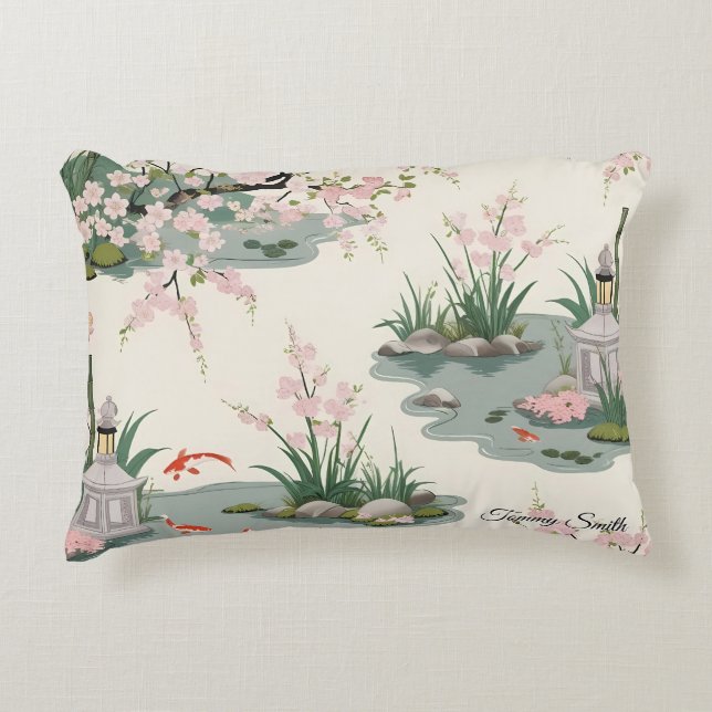 Hübscher Cherry Blossom Pillows Blumenarm Dekokissen (Vorderseite)
