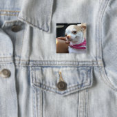 Hübscher Chihuahua Dog Meme Button Button (Beispiel)