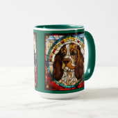 Hübscher Cocker Spaniel Kaffeebecher Tasse (VorderseiteRechts)