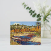 Hübscher Colorado-Bergstrom Postkarte (Stehend Vorderseite)