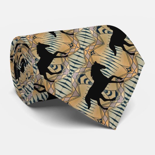 Hübscher Cowboy Krawatte (Gerollt)