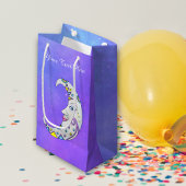 Hübscher Crescent Moon farbenfrohe Markierungen st Kleine Geschenktüte