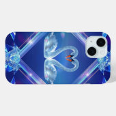 Hübscher Diamond Swans iPhone/iPad-Gehäuse Case-Mate iPhone Hülle (Rückseite (Horizontal))