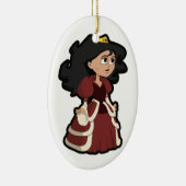 HÜBSCHER DRUCK KERAMIKORNAMENT (Rechts)