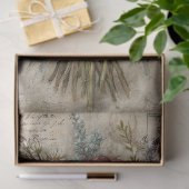 Hübscher dunkler Blumenstrauß-Ephemeren-Decoupage Seidenpapier (Geschenk)