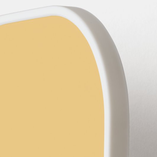 Hübscher Eidechsengesang mit Mikrofon-Cartoon Pickleball Schläger (Linke Seite)