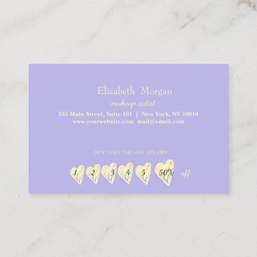 Hübscher, eleganter Opal-Goldrahmen Treuekarte (Rückseite)