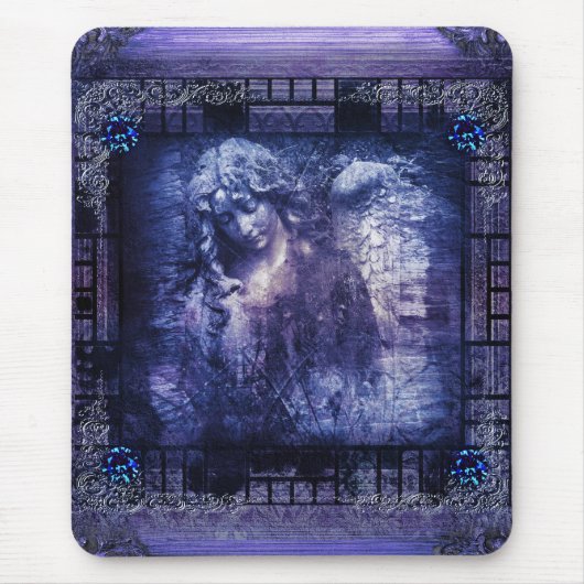 Hübscher Engels-altes mittelalterliches Mousepad (Vorne)