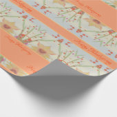 Hübscher Erntedank Papiergeschenk Geschenkpapier (Ecke)