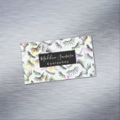 Hübscher Eyelash Technischer Hologramm Eyelashes Magnetische Visitenkarte (Beispiel)