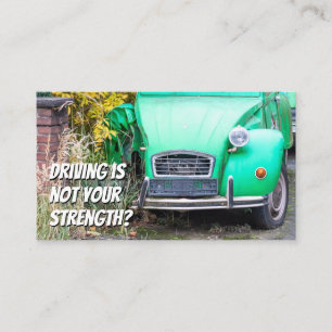 Hübscher Fahrlehrer für die Instandsetzung von Sch Visitenkarte