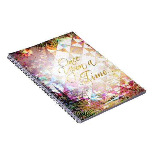 Hübscher Fairytale einst Notizblock (Rechte Seite)