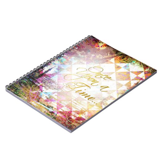 Hübscher Fairytale einst Notizblock (Linke Seite)