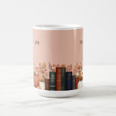 Hübscher Fall floraler Sake Kaffeetasse (Mittel)