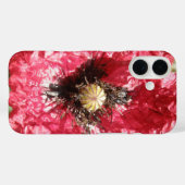 Hübscher Fall für Red Poppy Blume Macro iPhone Case-Mate iPhone Hülle (Rückseite (Horizontal))