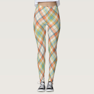 Hübscher Fall Karierter Entwurf Leggings