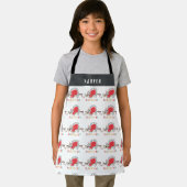 Hübscher, farbenfroher Faulenzer Weihnachtsfest Schürze (Insitu)