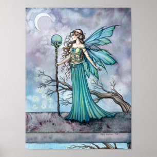 Hübscher Feen-Fantasie-Kunstposter-Druck Poster