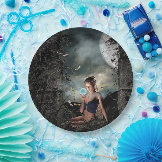 Hübscher feenhafte pappteller (Party)