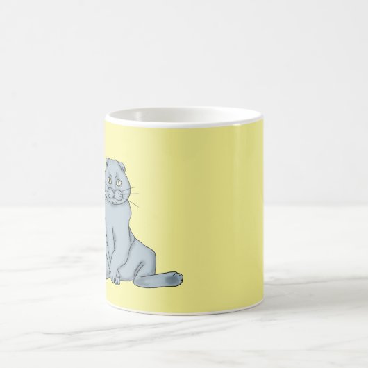 Hübscher Fingerkatze Kaffeetasse (Mittel)