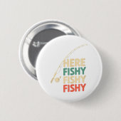 Hübscher Fisch B Fisch _1 Button (Vorne & Hinten)