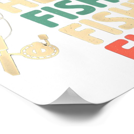 Hübscher Fisch B Fisch _1 Poster (Ecke)