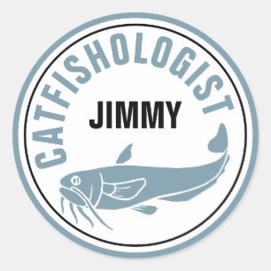 Hübscher Fisch Humorer Fischfang Recipe Koch Runder Aufkleber