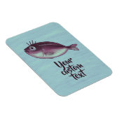 Hübscher Fisch mit Extravagantem Eyelashes Magnet (Rechte Seite)