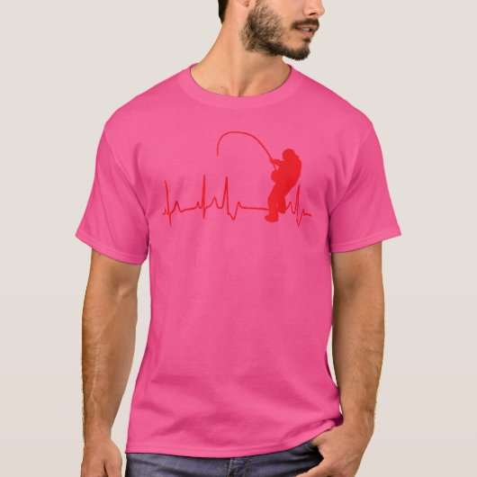 Hübscher Fischfang mit Fischfang T-Shirt (Vorderseite)