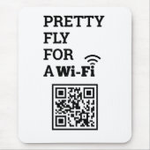 Hübscher Fliegen zum Herstellen einer Wifi-Prüfung Mousepad (Vorne)