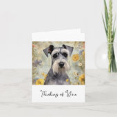 Hübscher Floraler Schnauzer (Vorderseite)