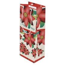 Hübscher Flower Wine Bag
