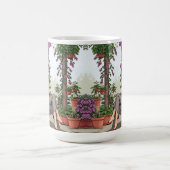 Hübscher Frauenkaffee, Ihr Hund und Pflanze Kaffeetasse (Mittel)